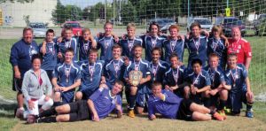 St. Mary's High School soccer team dedicated their season to Matt Letwin
